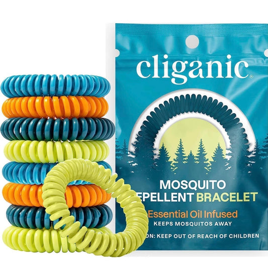 10 Pack Mosquito Repellent Bracelets