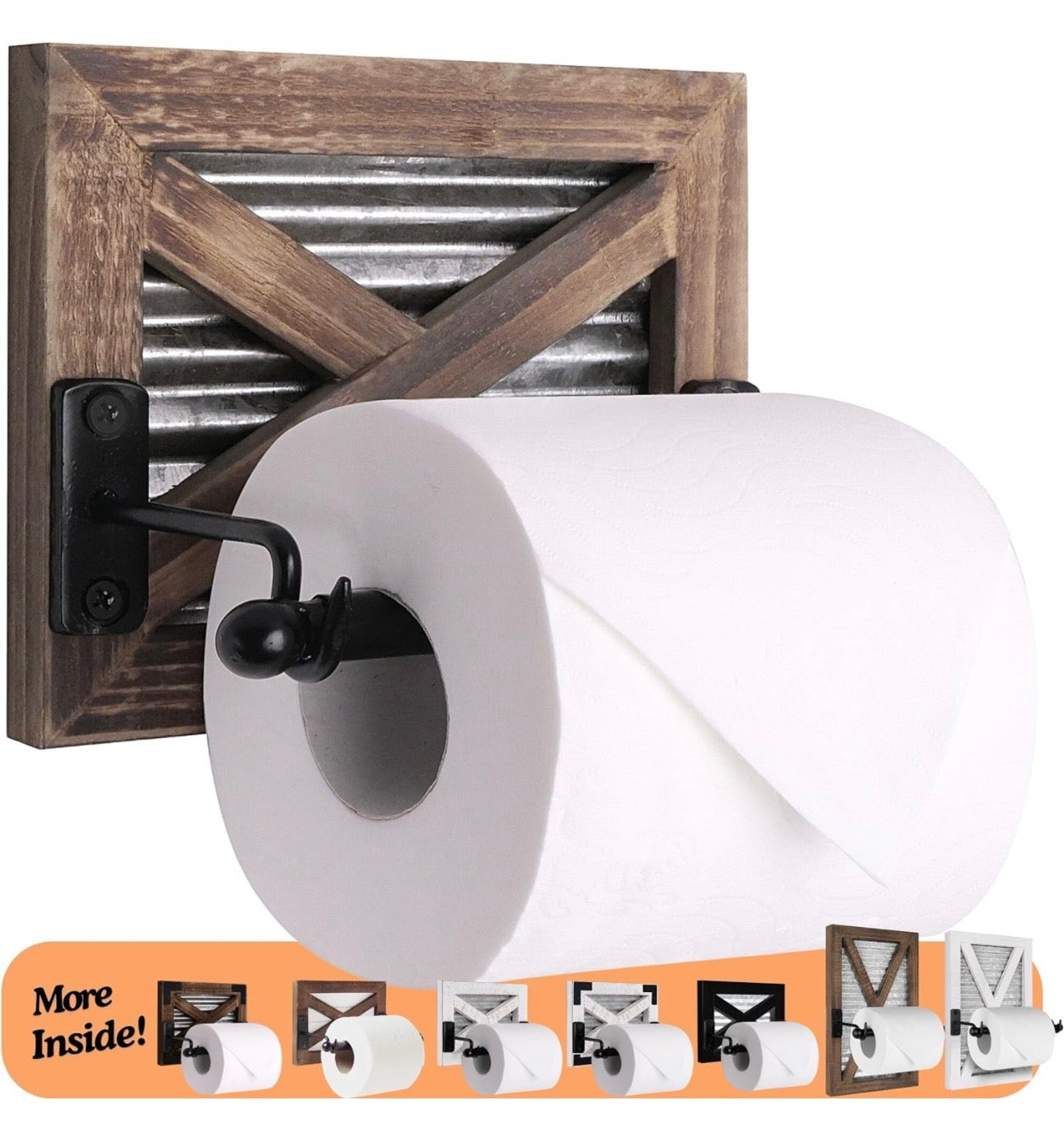 Farmhouse Toilet Paper Holder